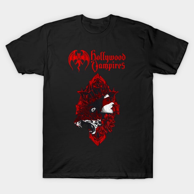 Hollywood Vampires My Generation T-Shirt by Rooscsbresundae
